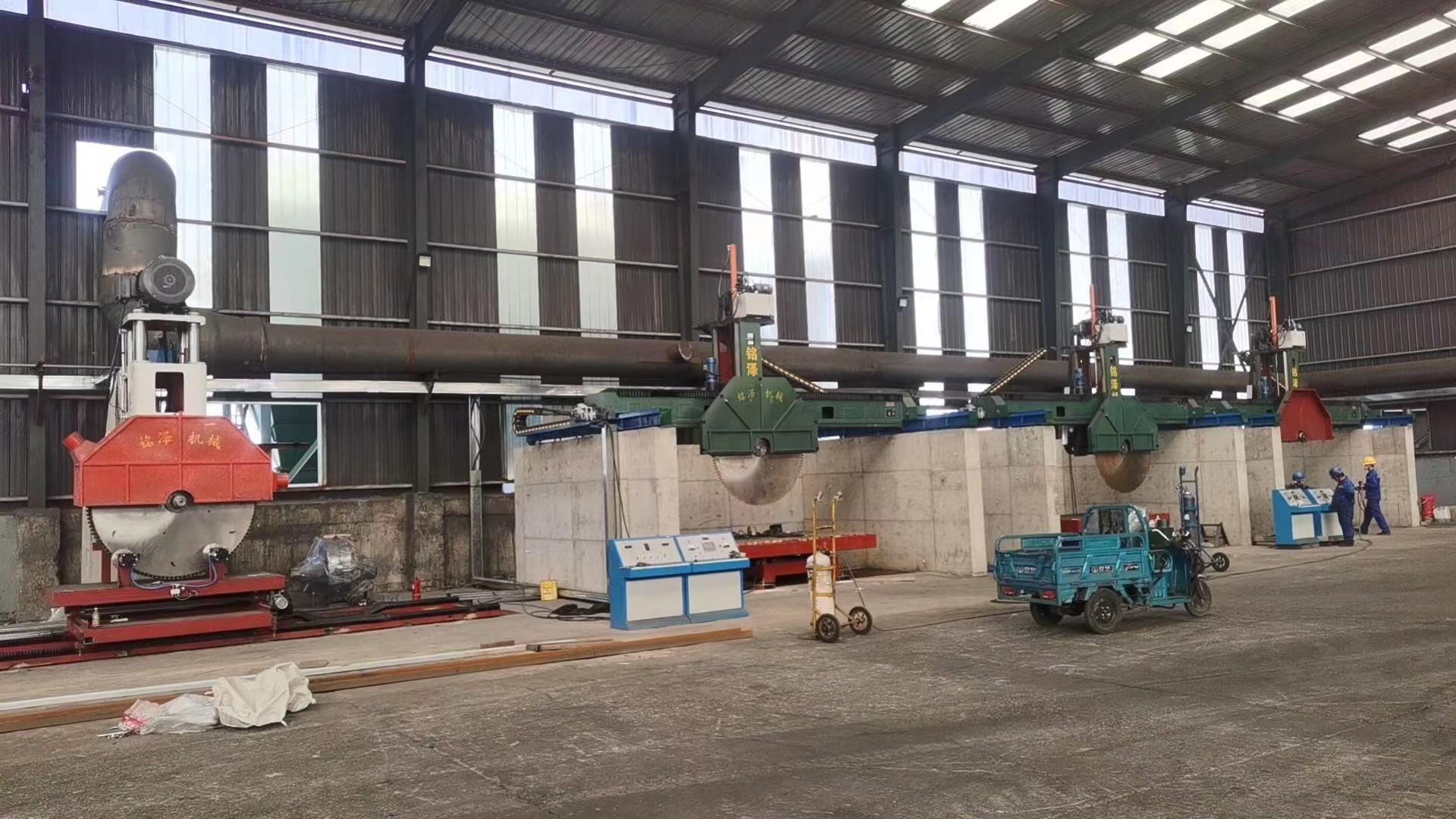 碳素切割機客戶現場